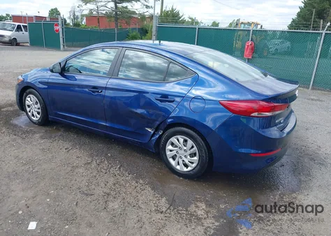 2018 Hyundai Elantra Se из США, поврежденный, VIN 5NPD74LF5JH224194